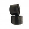 Schlauchfolie schwarz 250mm x 0,10 mm x 250 m - 100my