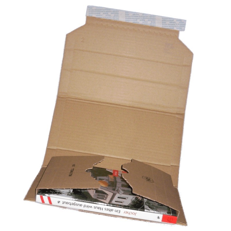 Buchverpackung MW351 CD-Verpackung 147x126x10-40mm - Multiwell Karton