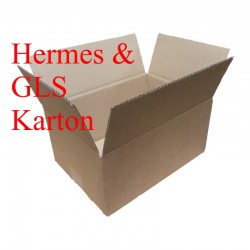 Karton Hermes 350x350x150 mm GLS Faltschachtel