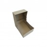 Stuelpdeckelkarton Graupappe SET Bo+De  DIN A4 - 305 x 215 x 100 mm