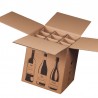 9er Flaschenkarton mit PTZ-Zulassung Post / DHL / UPS 316x305x368mm