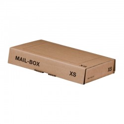 Mail-Box "XS" 244x145x43 mm in braun