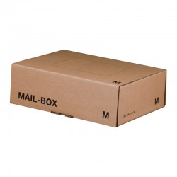 Mail-Box "M" 331x241x104 mm in braun