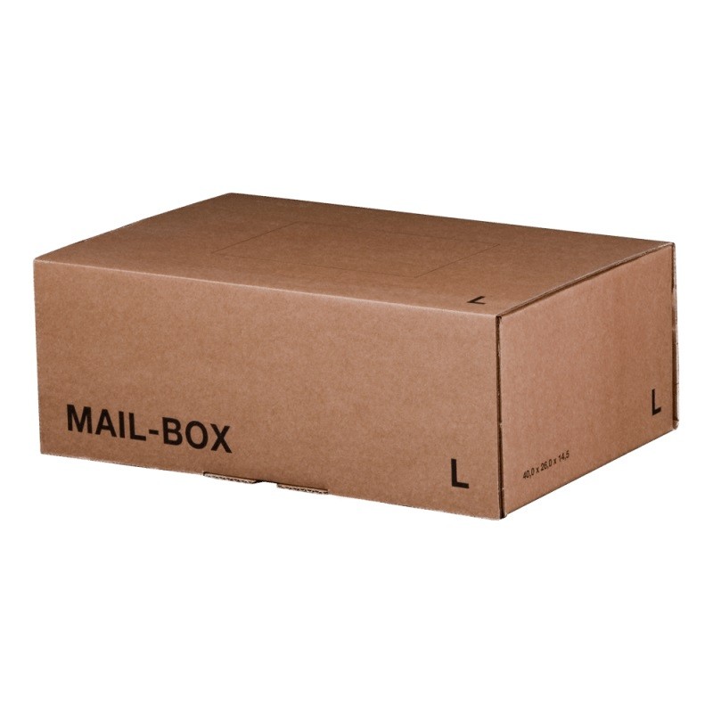 Mail-Box "L" 395x248x141 mm in braun