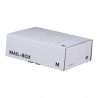 Mail-Box "M" 331x241x104 mm in weiss