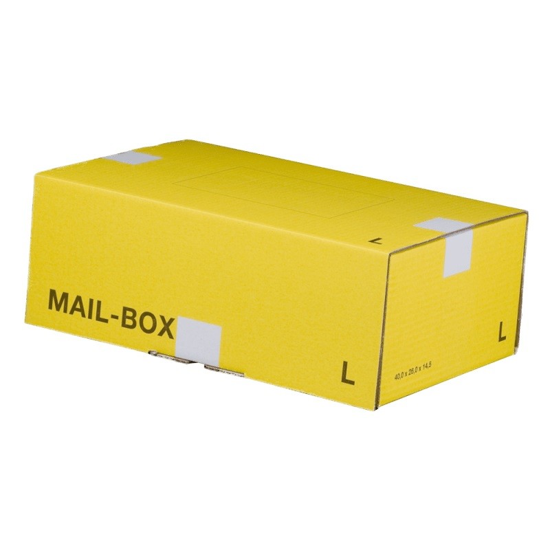 Mail-Box "L" 395x248x141 mm in gelb