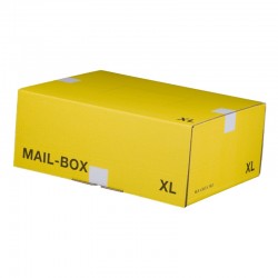 Mail-Box "XL" 460x333x174 mm in gelb