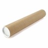 Versandhülse rund aus Vollpappe 830x80mm