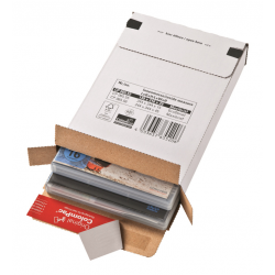 Colompac Kleinpaket CP065.89 - 250 x 345 x 75 mm braun, Kurierpaket