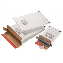 Colompac Kleinpaket CP065.89 - 250 x 345 x 75 mm braun, Kurierpaket