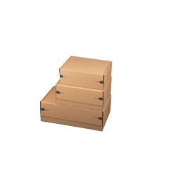 Modulbox - 315x300x120 mm braun Faltschachtel