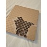 Papier-Wabenplatte 1200 x 2000 x 20 mm