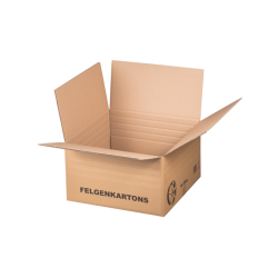 Felgenkarton 18 Zoll 500x500x142-290 mm Karton - zweiwellig