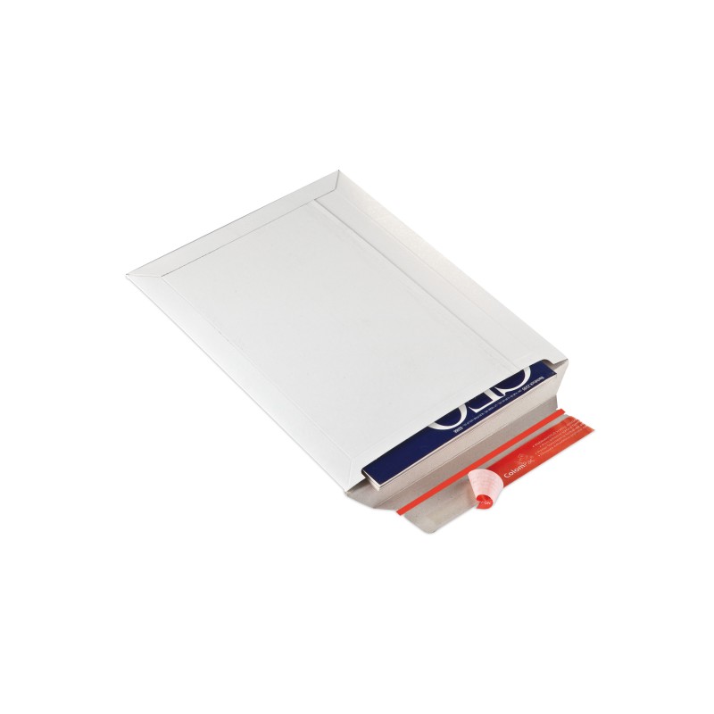 Colompac CP012.05 - 260 x 345 mm Versandtaschen aus Vollpappe in WEISS