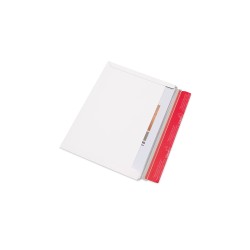 Colompac CP017.02 - 248 x 174 mm Versandtasche mit Querbefuellung  aus Vollpappe in WEISS - DIN C5