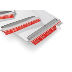 Colompac CP017.04 - 351 x 248 mm Versandtasche mit Querbefuellung  aus Vollpappe in WEISS