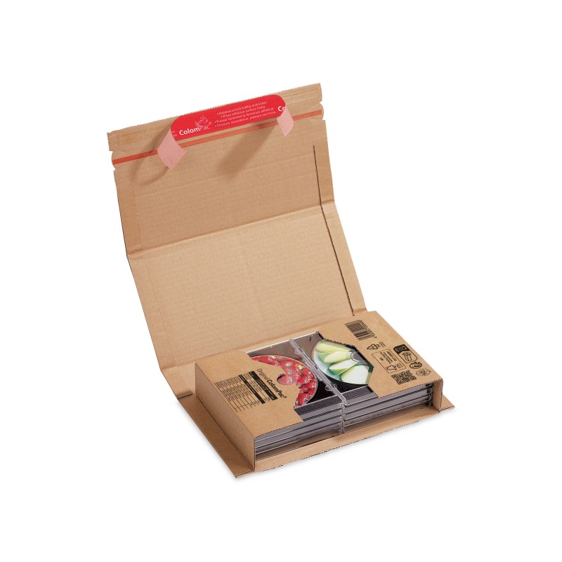 Colompac CP020.04 - 251x165x0-60 mm Buchverpackung DIN A5+