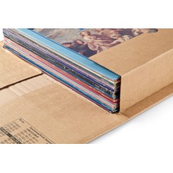 Colompac CP030.03 - 310x220x-92 mm robuste Versandverpackung mit Sicherungslasche DIN A4