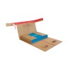 Colompac CP030.04 - 325x260x0-92 mm robuste Versandverpackung mit Sicherungslasche DIN C4