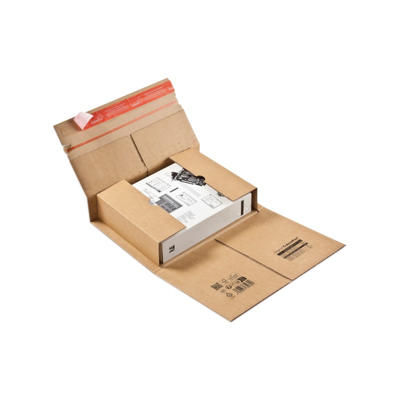 Colompac CP035.03 - 305x230x0-92 mm Starke Universal-Versandverpackung DIN A4