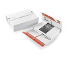 Colompac CP037.52 - 250x190x0-75 mm Flexible Universalversandverpackung mit zusätzlichem Selbstklebeverschluss in weiss