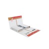Colompac CP037.53 - 305x230x0-92 mm Flexible Universalversandverpackung mit zusätzlichem Selbstklebeverschluss in weiss DIN A4