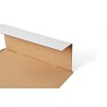 Colompac CP037.53 - 305x230x0-92 mm Flexible Universalversandverpackung mit zusätzlichem Selbstklebeverschluss in weiss DIN A4