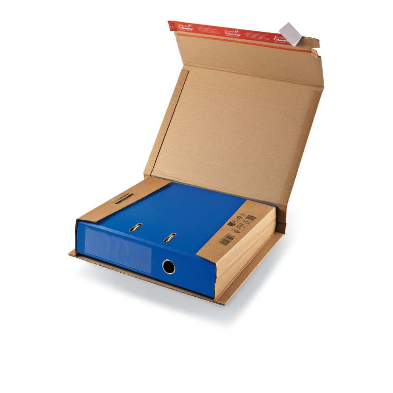 Colompac CP050.01 - 320x290x35-80 mm Ordnerverpackung braun