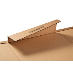 Colompac CP050.01 - 320x290x35-80 mm Ordnerverpackung braun