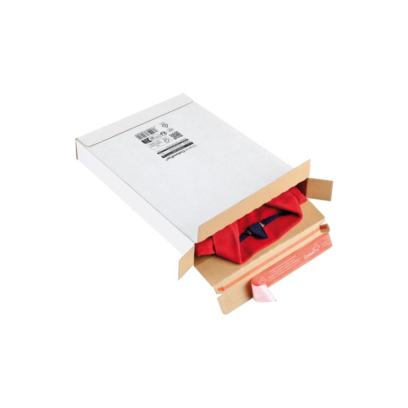 Colompac CP065.56 - 250 x 353 x 50 mm Maxibrief weiss, Kurierpaket