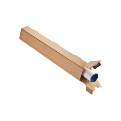 Colompac CP070.04 - 610x105/55x75 mm Trapezversandbox, Archivbox DIN A1