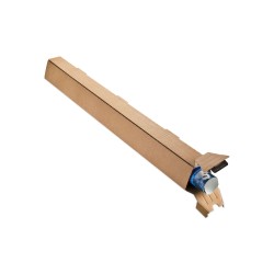 Colompac CP070.06 - 860x105/55x75 mm Trapezversandbox, Archivbox DIN A0