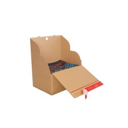 doppelwelliger ColomPac Blitzbodenkarton CP085.292215 - 280x208x130 mm , Automatikkarton mit Z-Faltung