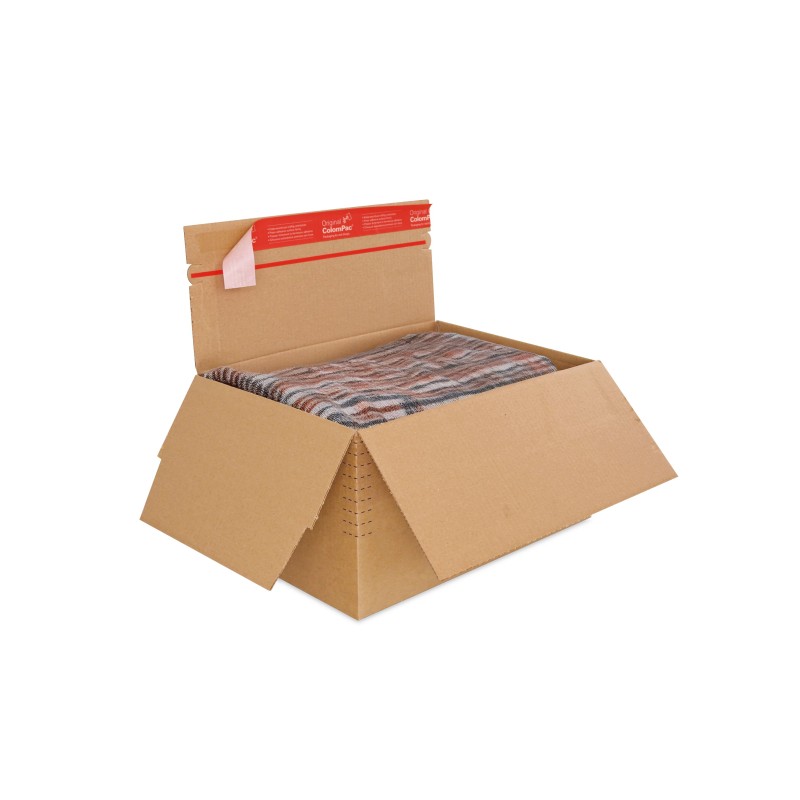 Colompac CP141.205 - 305x228x70-160 mm Hoehenvariabler Blitzbodenkarton, Automatikkarton DIN A4