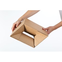 Colompac CP151.118 - 230x160x125 mm Blitzbodenkarton, Automatikkarton DIN A5