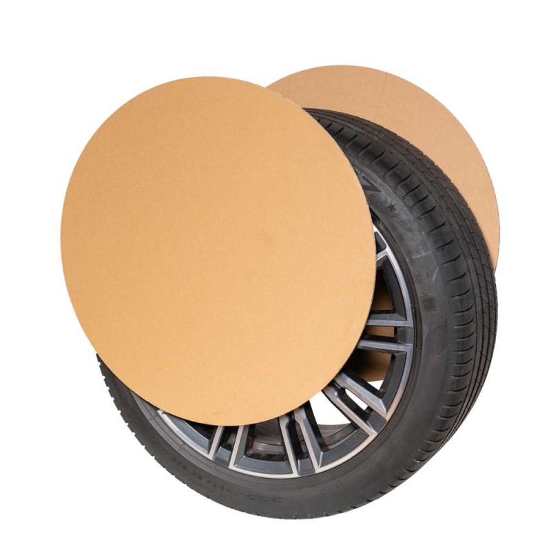 runder Wellpappe Zuschnitt Ø 550 mm - zweiwellig