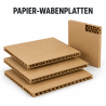 Papier-Wabenplatte 1200 x 2000 x 30 mm