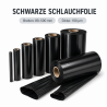 Schlauchfolie schwarz 150 mm x 0,10 mm x 250 m - 100my