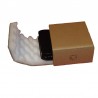 Noppenschaumverpackung 108x96x52 mm mit 25mm weißen PU-Noppenschaum