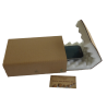Noppenschaumverpackung 200 x 142 x 63 mm mit weißem PU-Noppenschaum